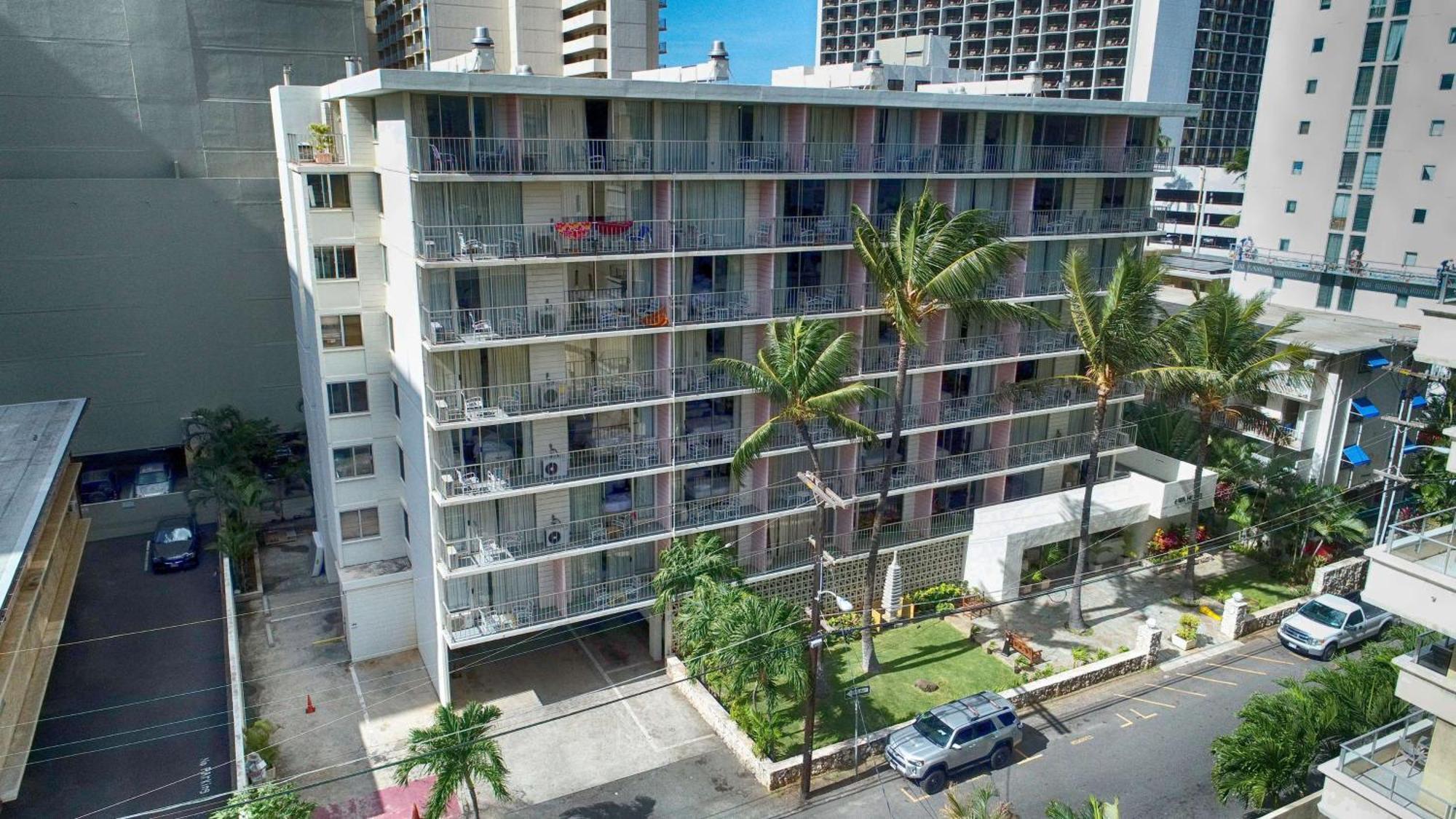Ewa Hotel Waikiki Гонолулу Экстерьер фото